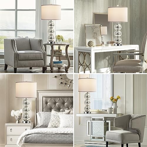 Set of 2 Glass Table Lamps K512086