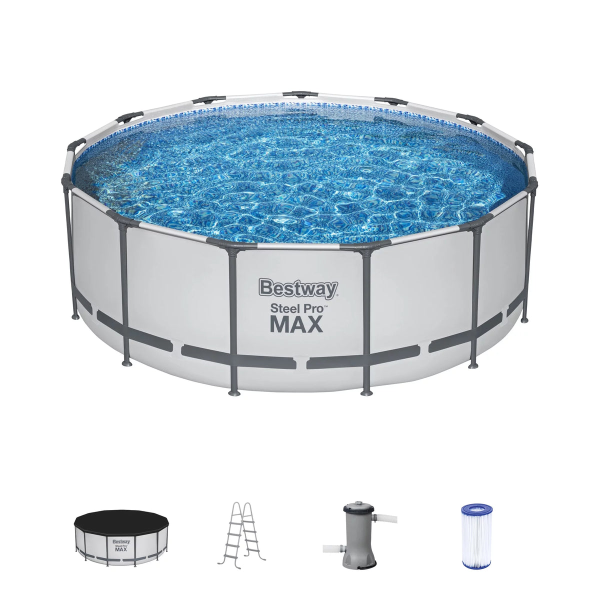 15' x 48 Round Above Ground Swimming Pool N539