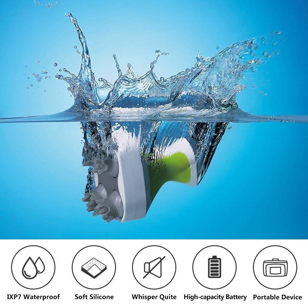 Portable Scalp Head Massager IPX7 Waterproof Rechargeable M923