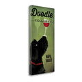 Black Dog Graphic Art on Wrapped Canvas Q725275