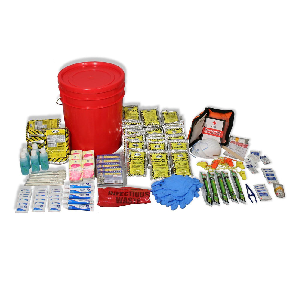 Emergency Lockdown Kit, Plastic Case, 5 Person C194019