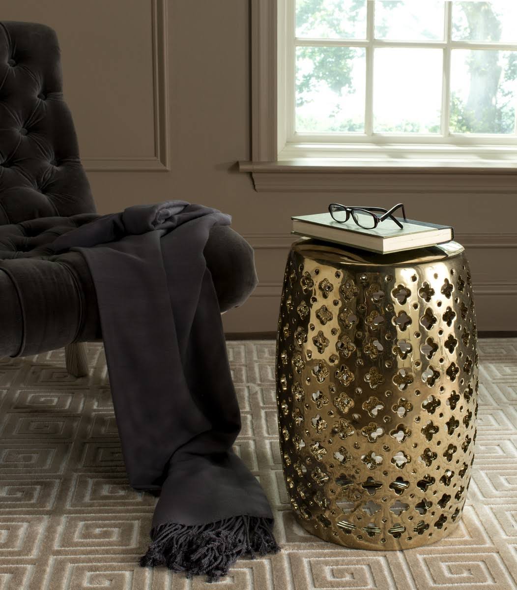 Gold Garden Stool C434444