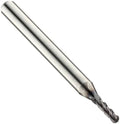 5/8x22 Diam, 3x22 LOC, 4 Flute Solid Carbide Ball End Mill, TiAlN Finish, Single End, 6x22 OAL, 5/8x22 Shank Dia Q7892