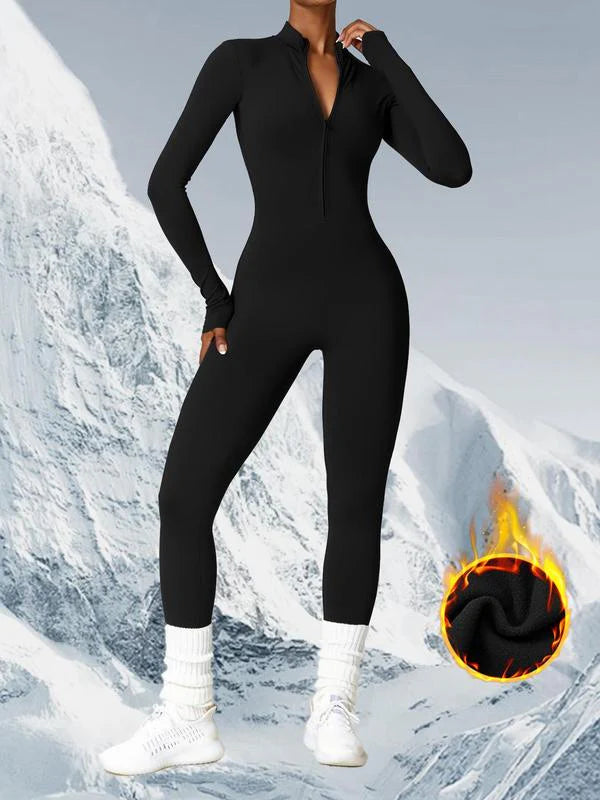 Women's Zip Front Ski Jumpsuit P29298