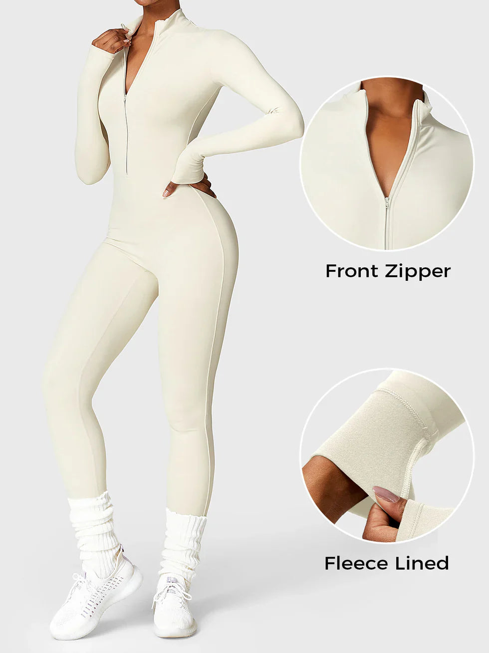 Women's Zip Front Ski Jumpsuit P29298