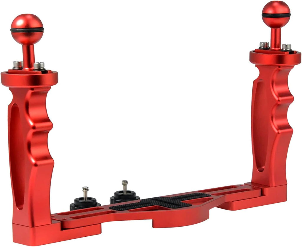 Red Color Pack of 2 Aluminum Alloy Underwater Camera Tray P225708