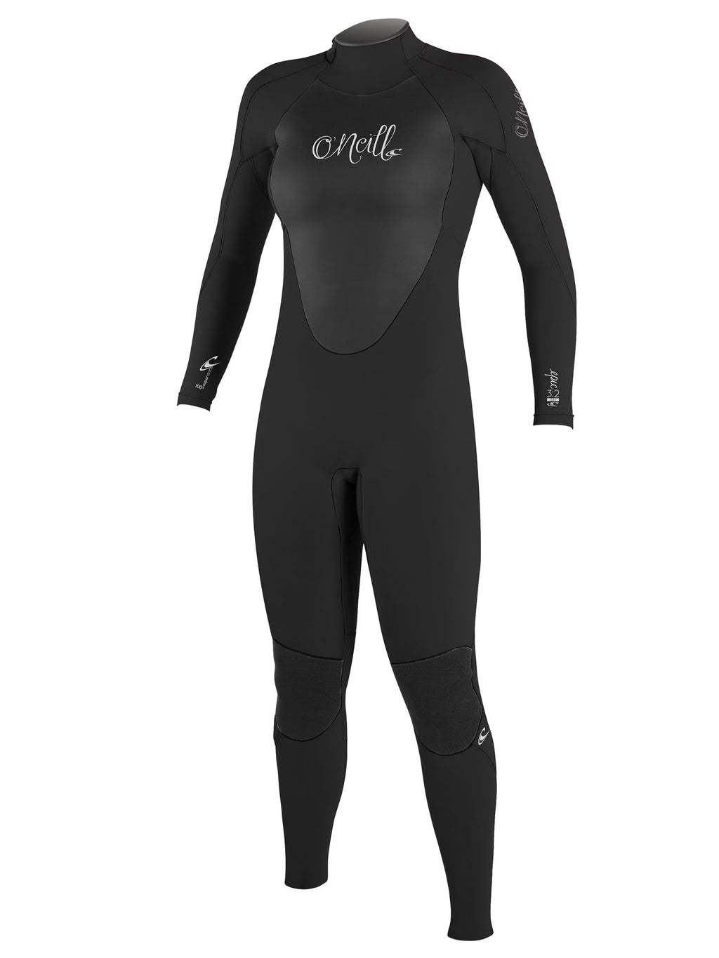 Black 3/2mm Full Wetsuit C546