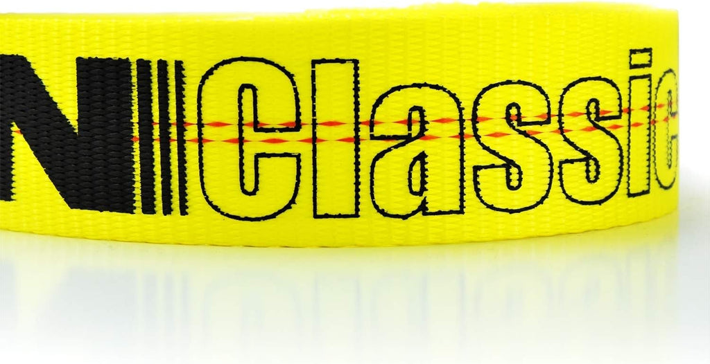 Classic Yellow 2 Inch x 30 Foot Winch Strap with Flat Hook, 4 Pack H800782