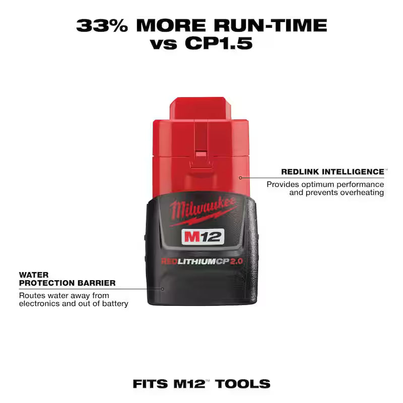 12V Lithium-Ion 3/8 in. Drill Driver with Battery and Charger P40148
